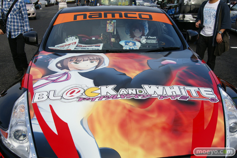 Illustration for article titled A Thousand Cars, Covered In Otaku Stickers